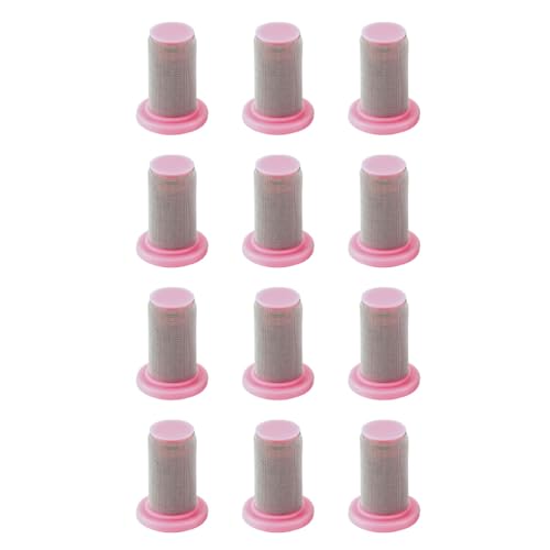 12 Packs Stainless Steel Strainer Spraying Nozzle Mesh Filter with Anti (12 Count)