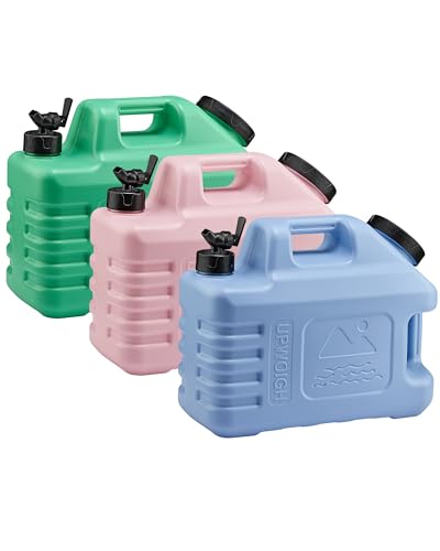 5 Gallon Camping Water Jug with Spigot (3 Count)
