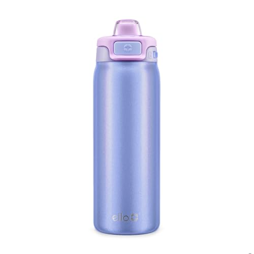 Pop & Fill 18oz Stainless Steel Kids Water Bottle with Quick Fill Lid
