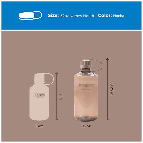 32 oz Narrow Mouth Water Bottle