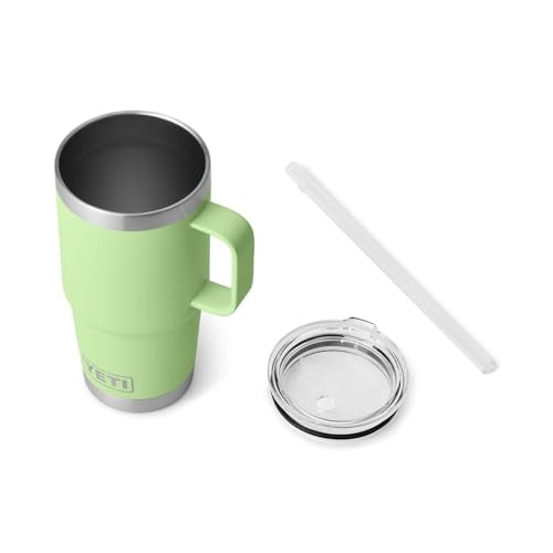Rambler 25 oz Tumbler with Handle and Straw Lid
