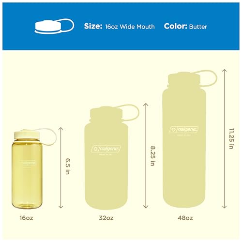 16 oz Wide Mouth Water Bottle