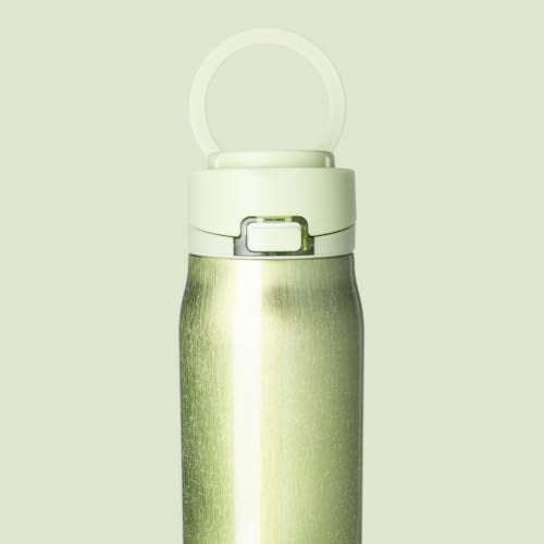 Water Bottle with Straw & Handle