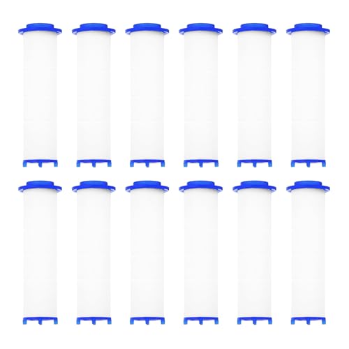 12 Pcs Shower Head Filter 3.1 Inch PP Cotton Filter Cartridge Replacement High
