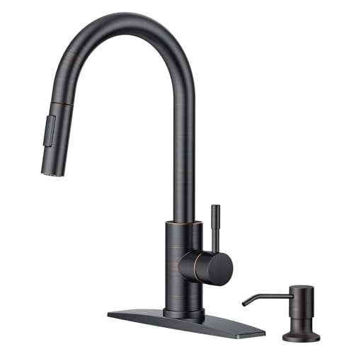 Kitchen Sink Faucet with Soap Dispenser