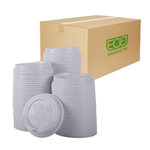 Eco Products Ecolid Recycled Large Coffee Cup Lids