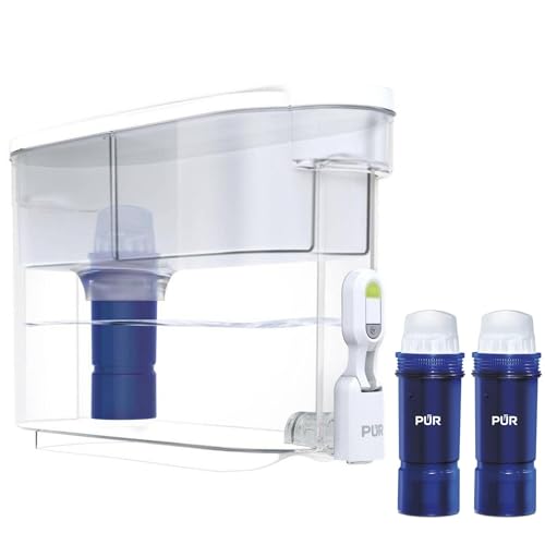 Plus 30 Cup Water Filter Dispenser with 2 Lead