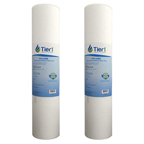 20 Micron 4.5" × 20" Sediment Water Filter (2 Count)