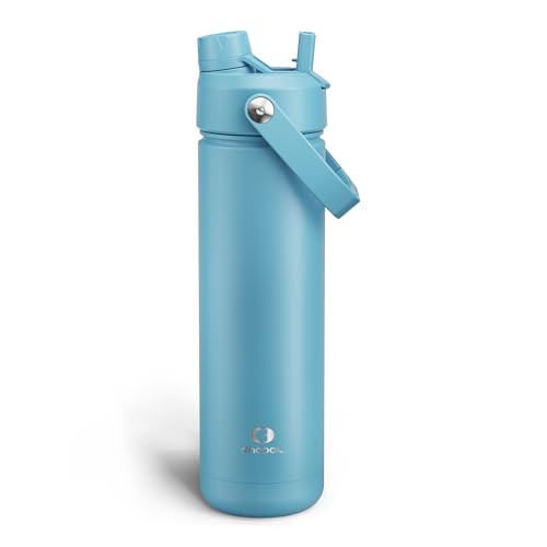 Insulated Water Bottle with Straw Stainless Steel Water Bottle