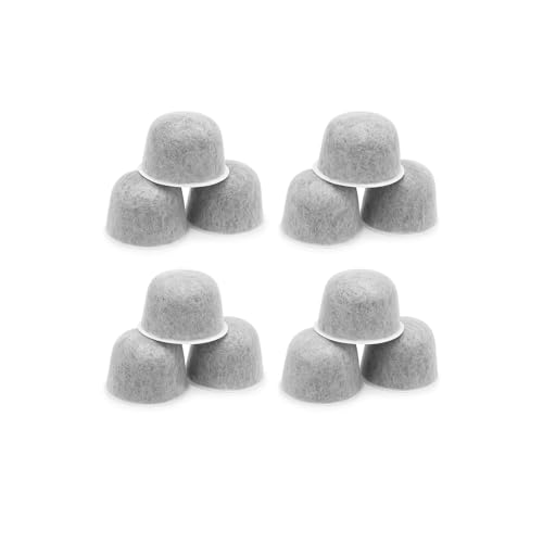Charcoal Water Filter Replacement Compatible with Capresso Coffee Maker Part 4440.90 12 Filters (12 Count)