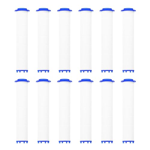 12 Pcs Shower Head Filter 4.1 Inch PP Cotton Filter Cartridge Replacement High
