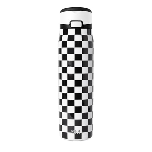 Water Bottle with Straw & Handle
