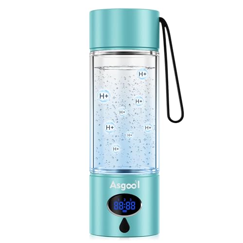 360ml Portable Hydrogen Water Bottle Generator with PEM