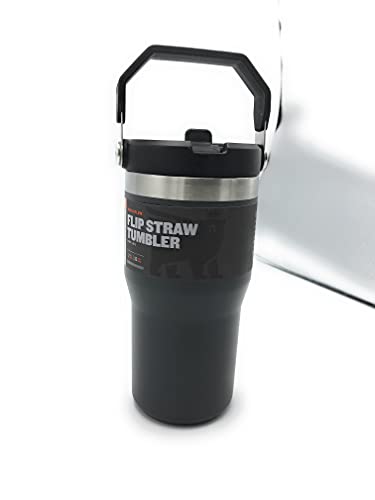 IceFlow Flip Straw Tumbler with Handle 20 oz