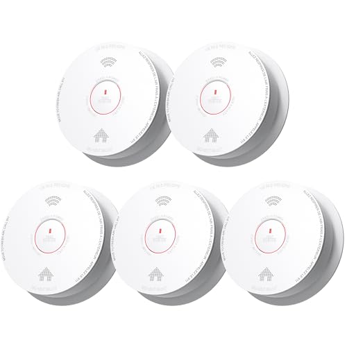 Siterlink Smoke Detector Carbon and Monoxide Detector Combo 1 Pack
