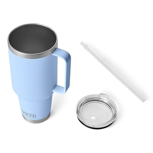 Rambler 42 oz Tumbler with Handle and Straw Lid