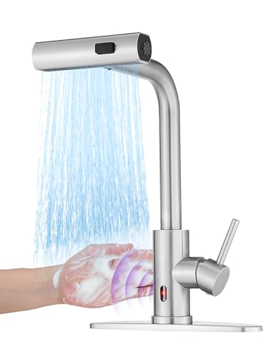 Touchless Kitchen Faucets with Pull Down Sprayer