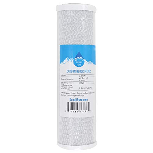 10 Pack Replacement for DuPont WFPFC9001 Activated Carbon Block Filter (10 Count)