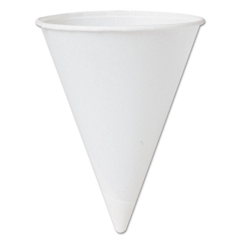 SCC 42BR Bare Treated Paper Cone Water Cups (5000 Count)
