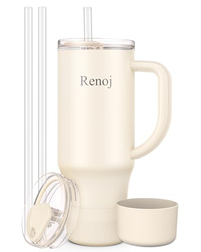 Insulated Mug 100% Spill Resistant Insulated Water Bottle for Iced Coffee & Hot Drinks