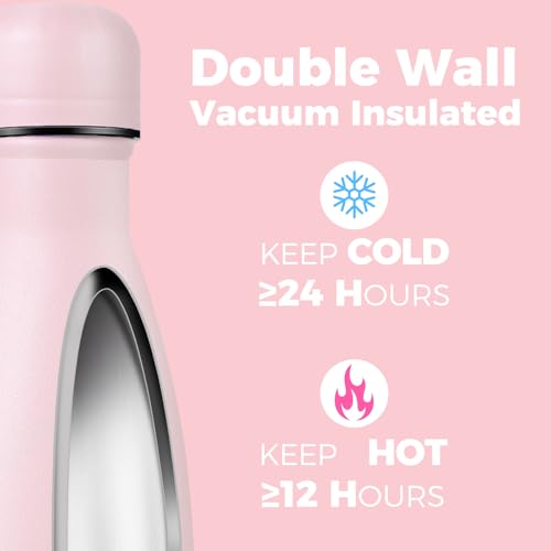 17oz Insulated Stainless Steel Water Bottle