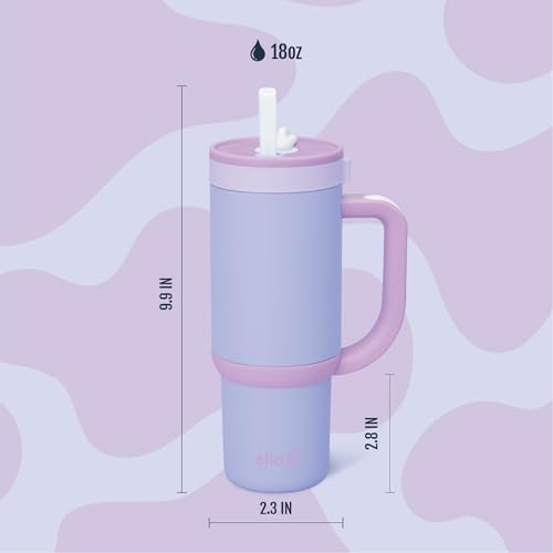 Oasis 18oz Insulated Stainless Steel Kids Tumbler with Straw