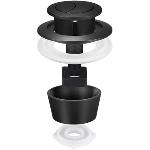 Toilet Push Button Replacement 2Pcs Dual Flush Push Button Toilet Cistern Replacement 20mm 40mm 50mm 60mm Aperture Push Button Toilet Flush Button Toilet Acc