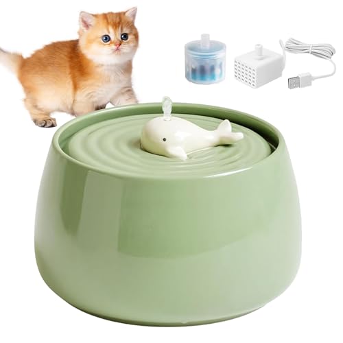 Ceramic Cat Water Fountain