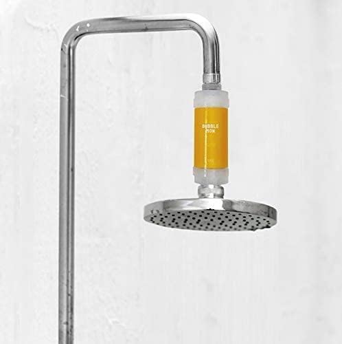 BUBBLEMON [Suitable for any shower head] Vitamin C Shower Filter,Hard Water Softener,Chlorine Free,Skin Moisturizing,AromaTherapy,Easy Installation,Brighter Skin & Hair, Made in Korea