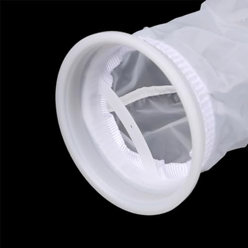 2Pcs IBC Nylon Filter Washable Venting Ton Barrel Cover Tote Tank Lid Garden Water Irragtation Filters Mesh IBC Ton Barrel Accessories (2 Count)