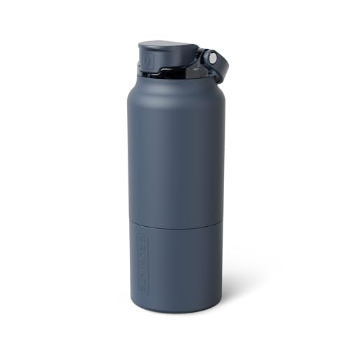 Rise 35oz Water Bottle With 100% Leakproof Covered Silicone Straw