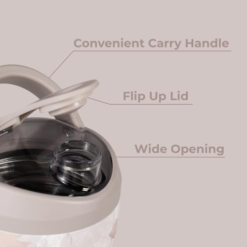 Insulated Protein Shaker Bottle 24 oz
