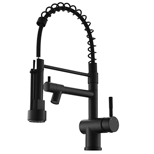 Commercial Kitchen Faucet with Pull Down Sprayer