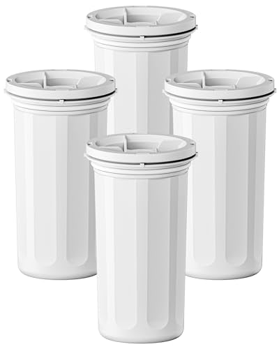 Replacement for New Culligan Pitcher & Dispenser ZEROF01 Filter (4 Count)