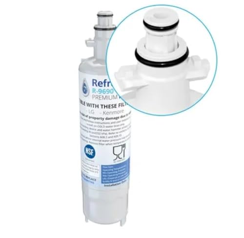 Refresh Refrigerator Water Filter Replacement for LG LT700P (3 Count)