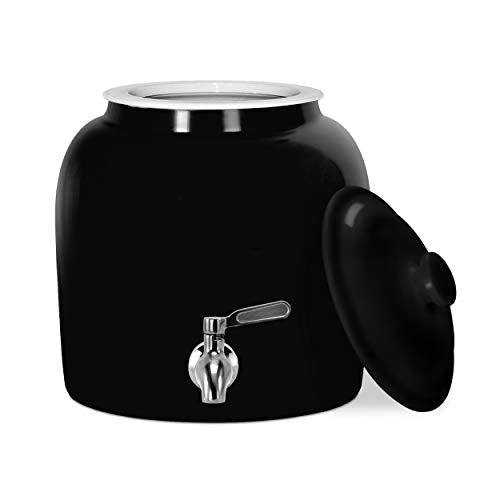Geo Sports Porcelain Ceramic Crock Water Dispenser