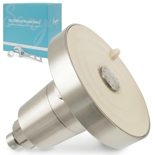 Filtered Shower Head for Hard Water