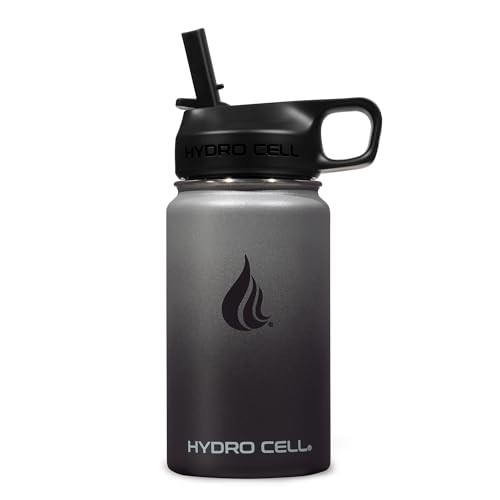 Stainless Steel Insulated Water Bottle with Straw