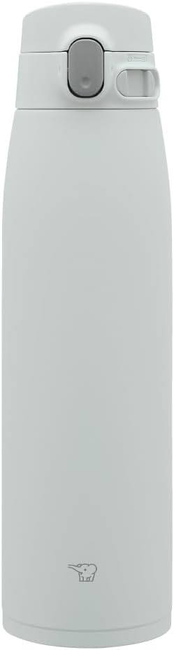 Zojirushi SM-VS95-HM Water Bottle, One-Touch Stainless Steel Mug, Seamless, 32.4 fl oz (950 ml), Matte Gray