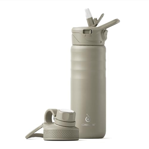 24oz Stainless Steel Insulated Bottle with 2 Leak