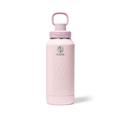 Sport Triple Insulated Water Bottle with Spout Lid and Ice Blocker