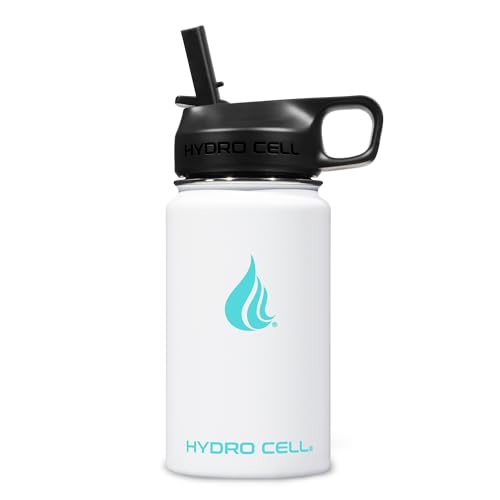 Stainless Steel Sport Water Bottle with Straw