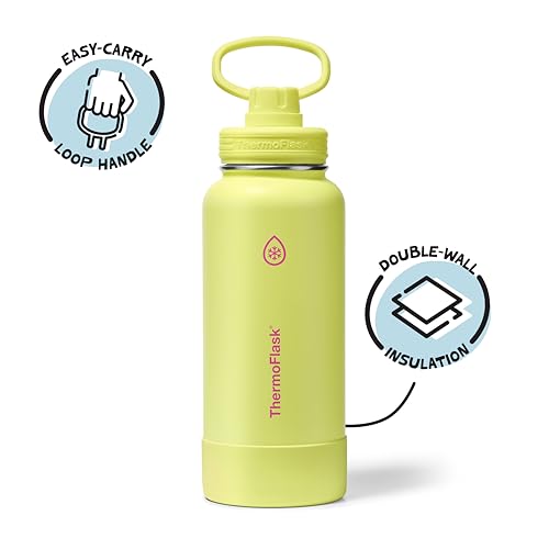 Insulated Water Bottle with Spout Lid