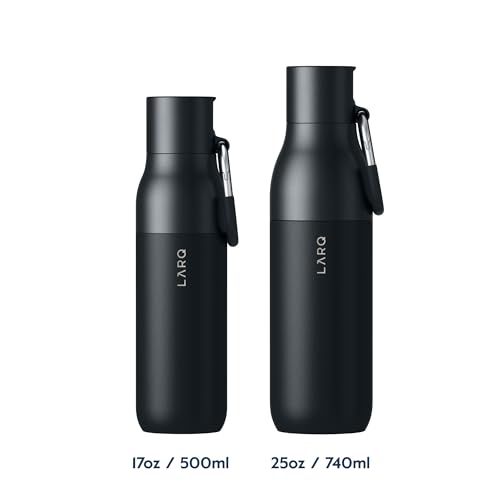 Flip Top Insulated Stainless Steel Reusable Water Bottle with Straw