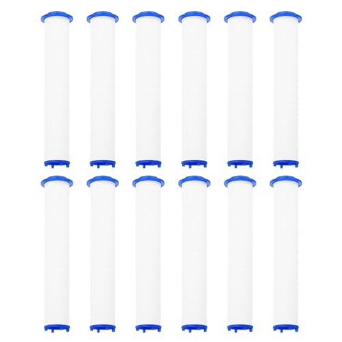 12 Pcs Shower Head Filter 4.7 Inch PP Cotton Filter Cartridge Replacement High
