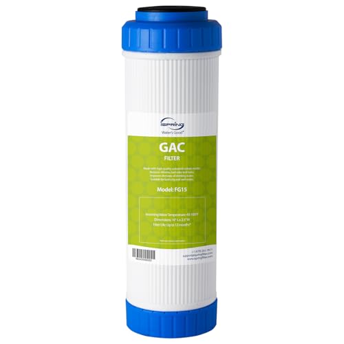 FG15 GAC Water Filter Replacement for Undersink Water Filter System