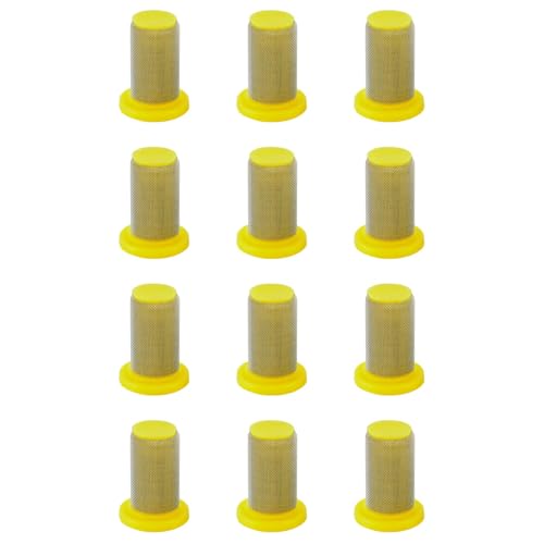 12 Packs Stainless Steel Strainer Spraying Nozzle Mesh Filter with Anti (12 Count)