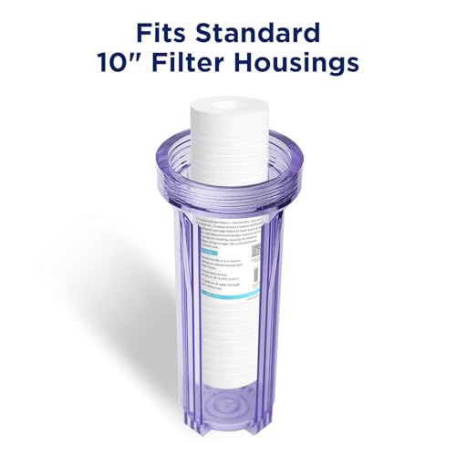 Grooved Sediment Water Filter Cartridge (6 Count)