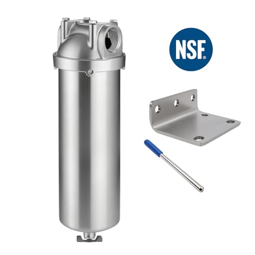 NSF ANSI 42 Stainless Steel Whole House Water Filter Housing