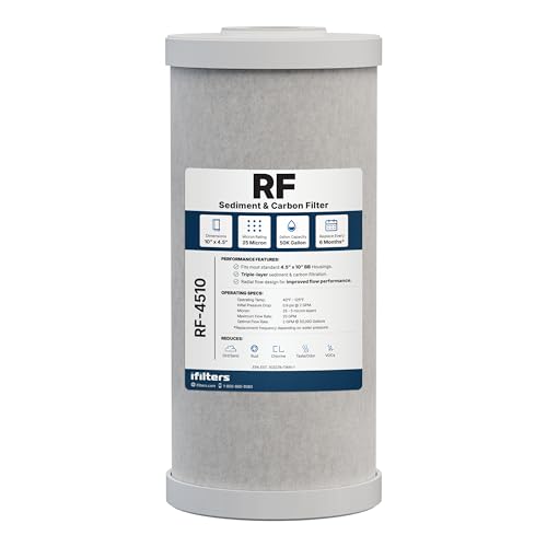 Whole House Dual Purpose Sediment & Carbon Water Filter